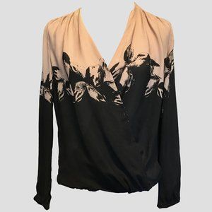 Halston Heritage Silk Blouse - XS